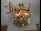 Flying Saucer" Steampunk triple ltd engine